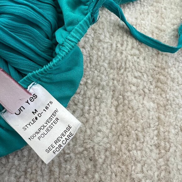 Vintage Y2K Oh Yes Fairy Babydoll Sleeveless Pleated Blouse Top M - Picture 7 of 8